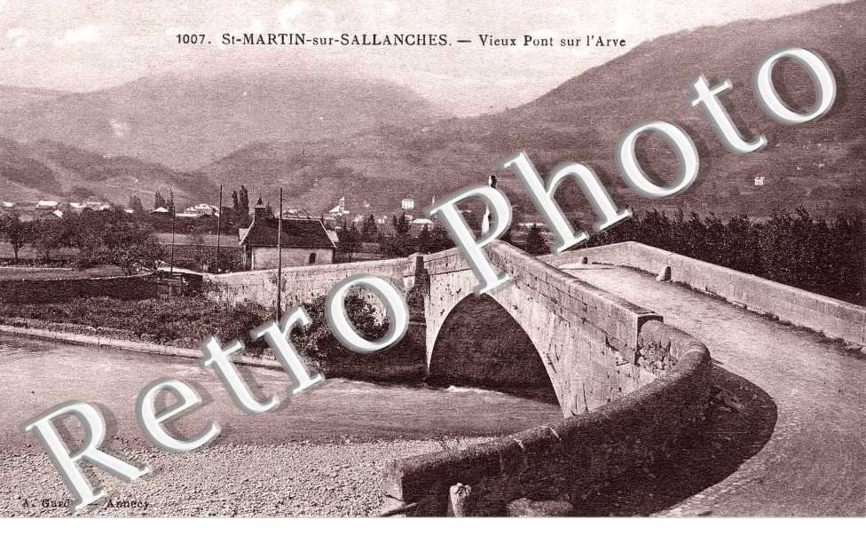 vieux pont sur l'Arve