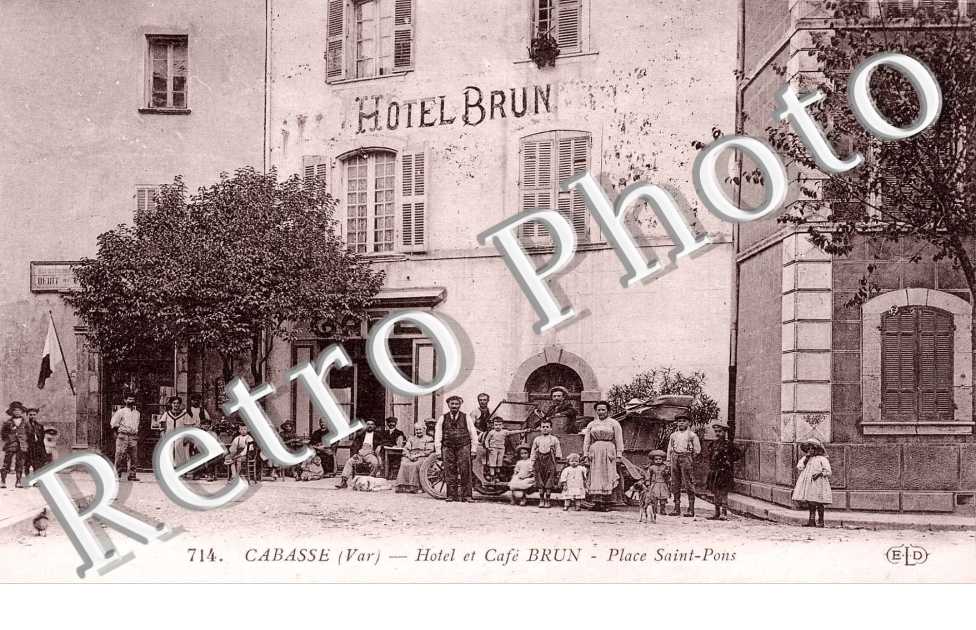 Hotel et cafe Brun - Place Saint-Pons