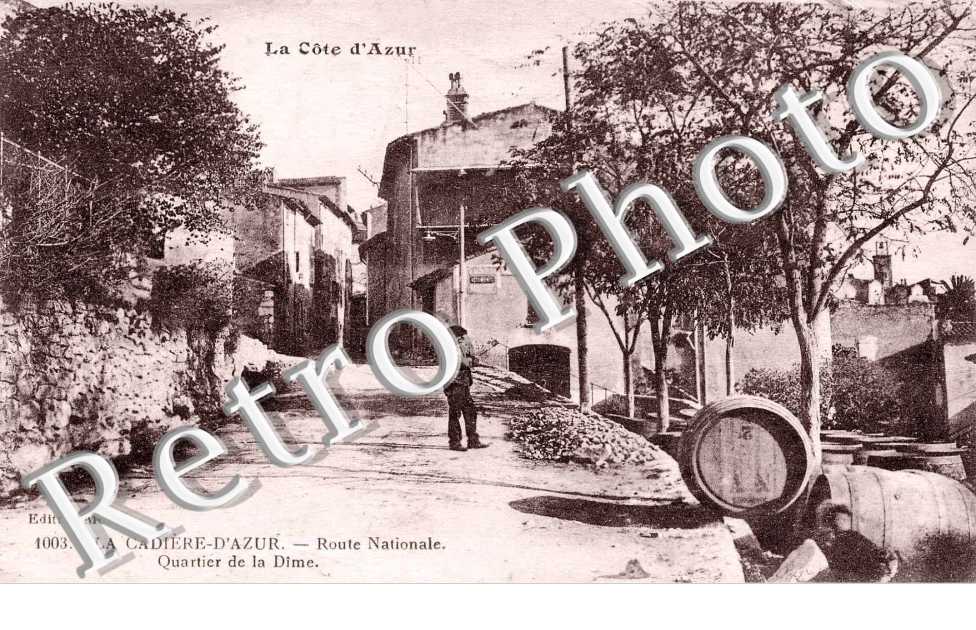 route nationale quartier de la Dime