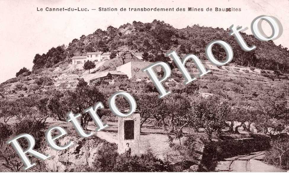 Le Cannet du Luc - station de transbordement des mines