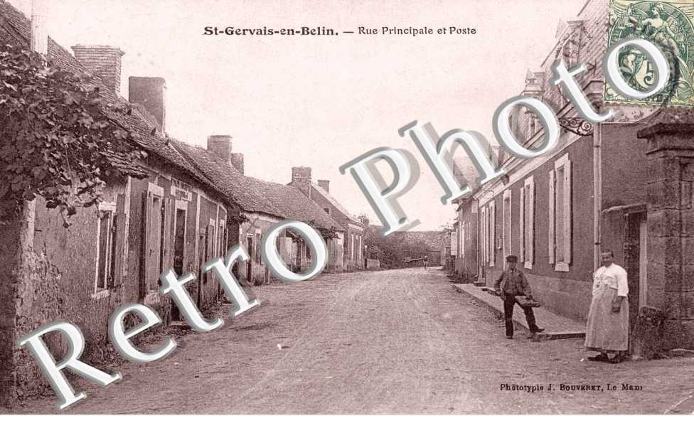 rue principale et Poste