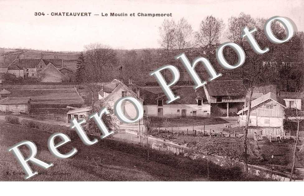 Le moulin et Champmorot