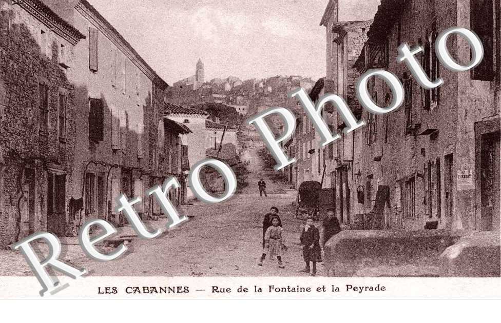rue de la fontaine et la Peyrade