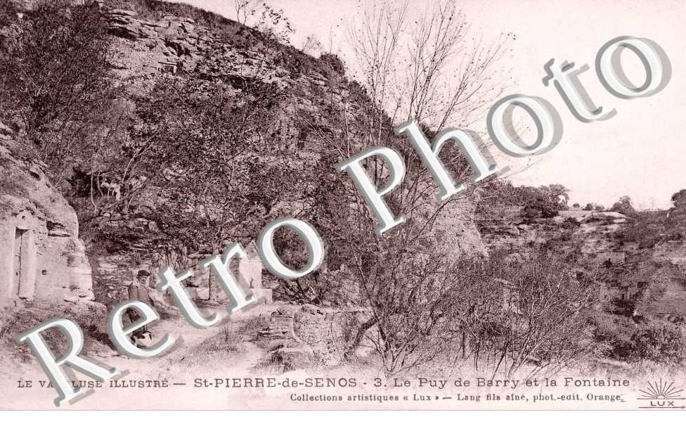 Le Puy de Barry et la fontaine