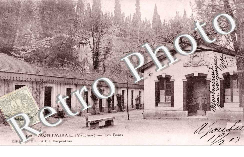 Les bains - Montmirail