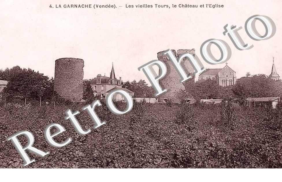 Les Vieilles Tours, le Chateau et l'Eglise