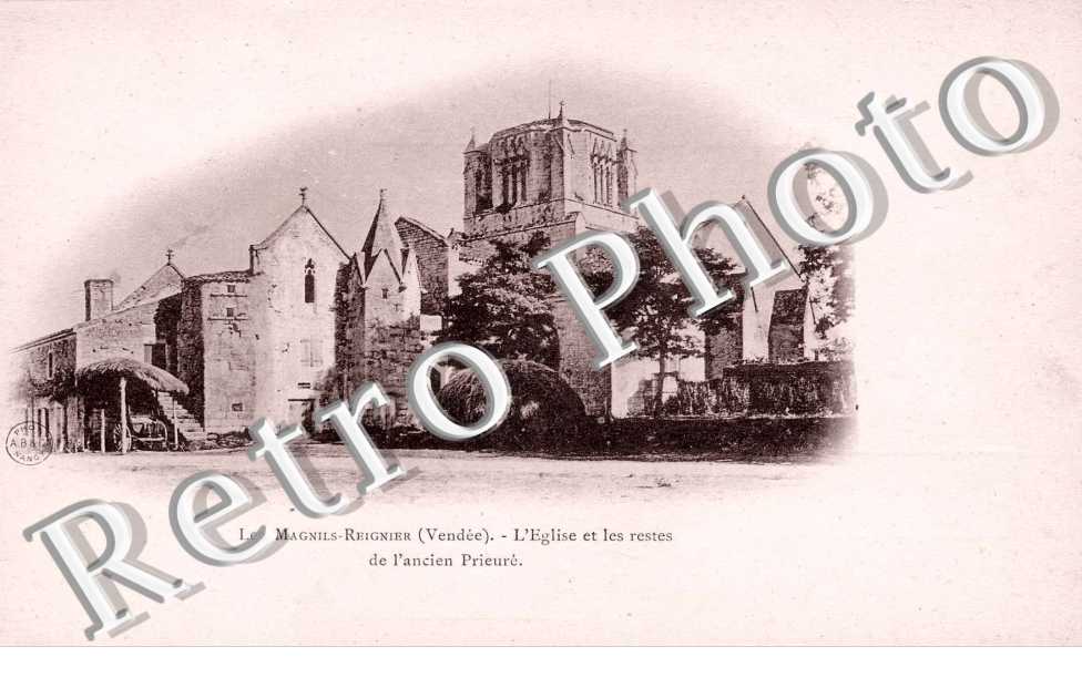 L'Eglise et les restes de l'ancien Prieure