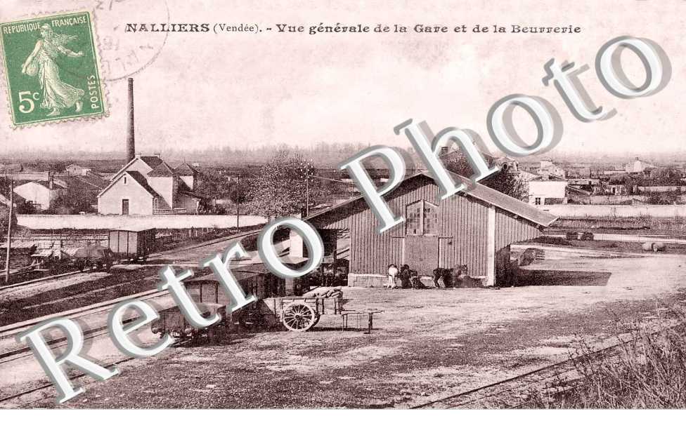 Vue Generale de la Gare de la Beurrerie