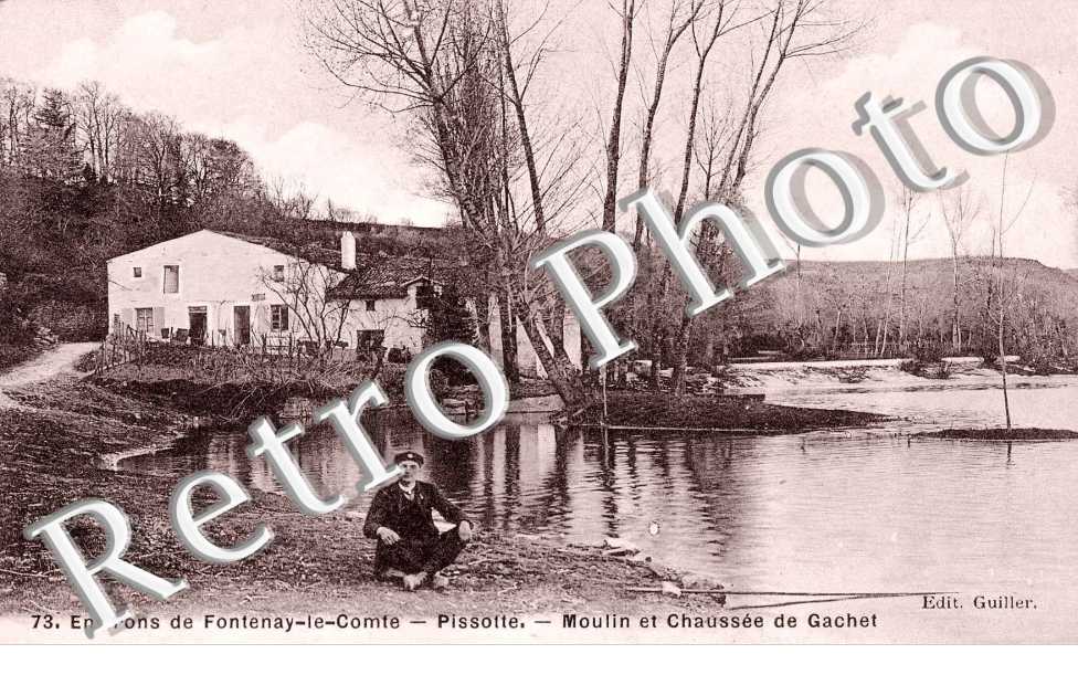 Moulin et Chaussee de Gachet