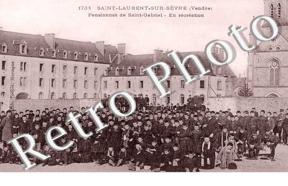 Pensionnat de Saint-Gabriel - en recreation