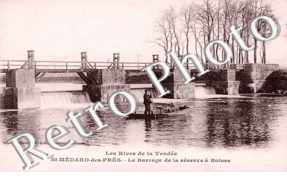Le Barrage de la Réserve à Boisse
