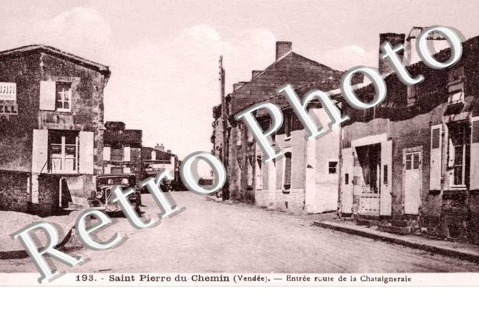 Entrée route de la Chataigneraie
