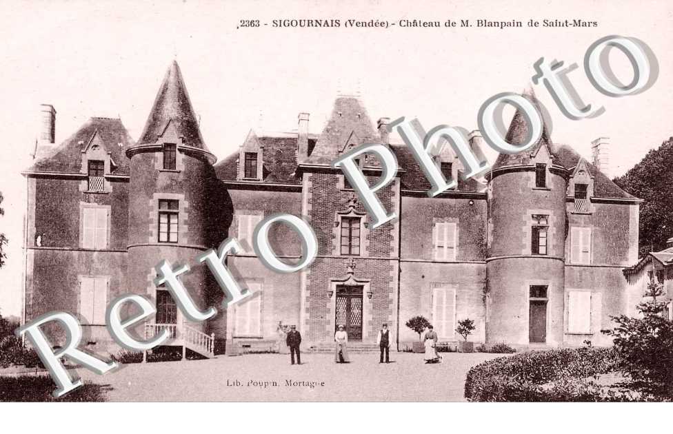 Chateau de M. Blanpain de Saint-Mars
