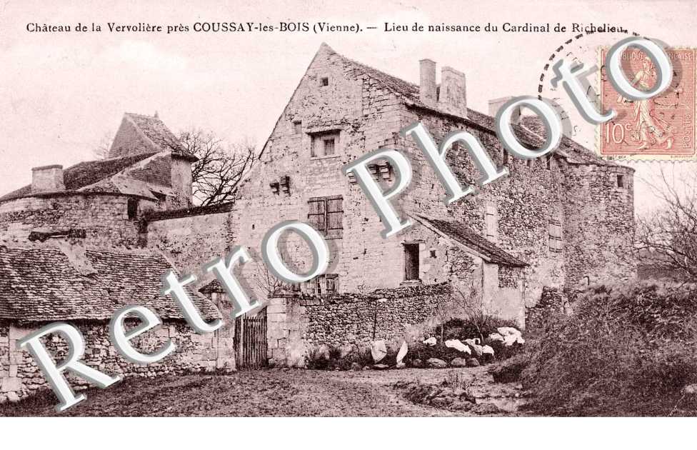 Chateau de la Vervoliere - Lieu de naissance du cardinal de Richelieu