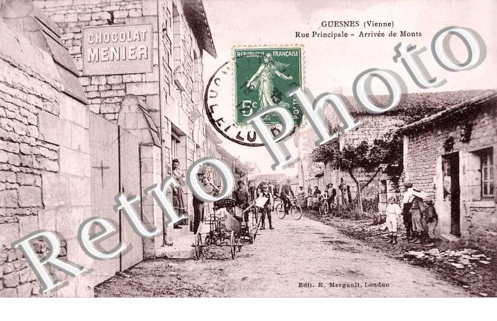 Rue principale Arrivee de Monts