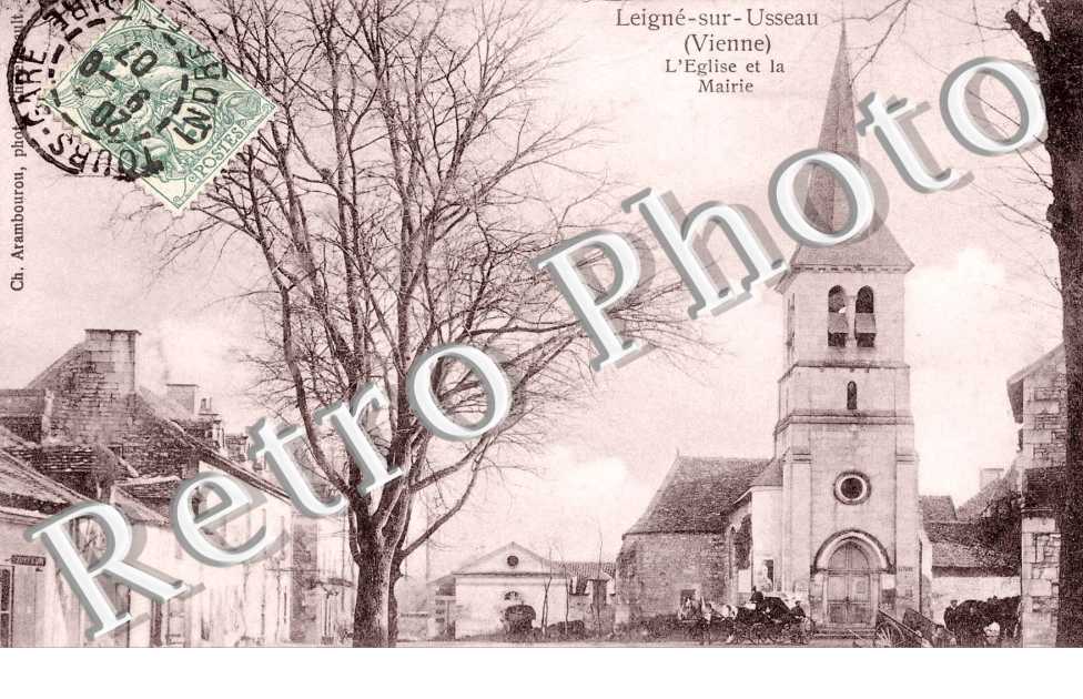 L'Eglise et la mairie