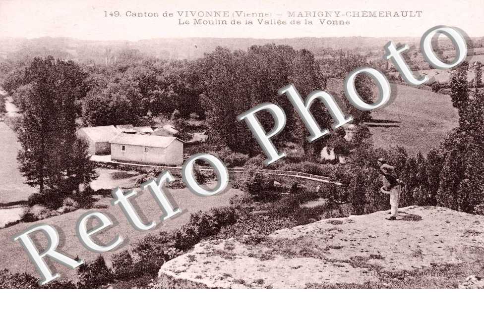 le moulin de la vallee de la Vonne