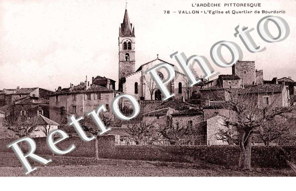 L'eglise et quartier de Bourdaric