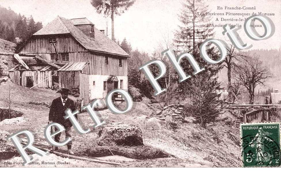 Derriere le mont l'ancien moulin grosjean