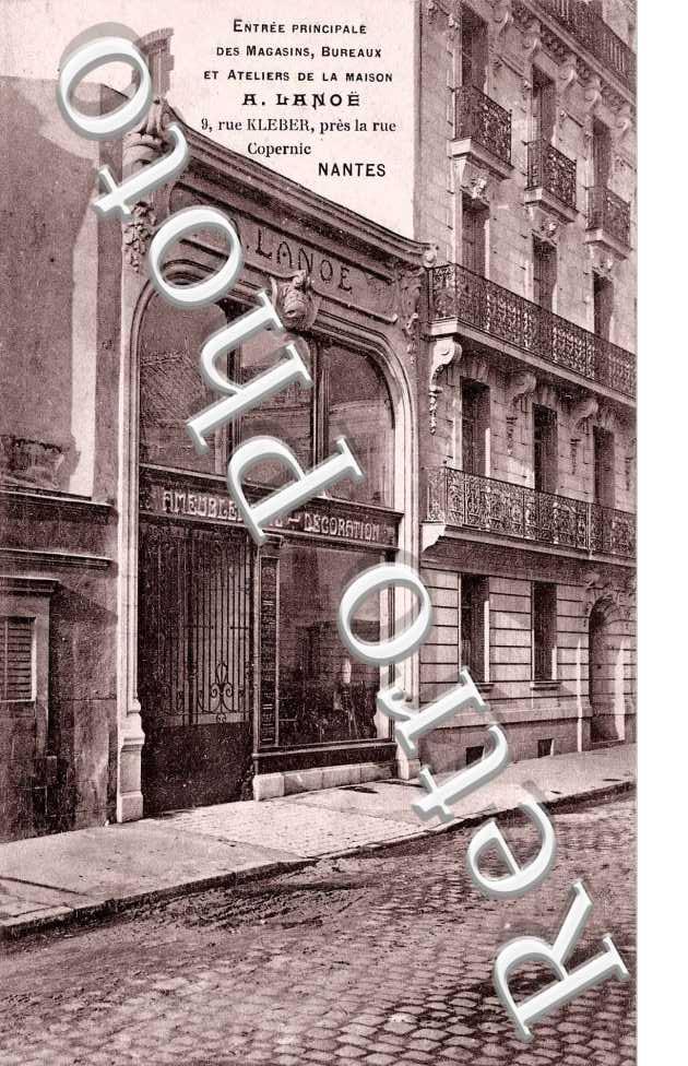 rue Kleber  magasin Ameublements Decoration  A LANOE