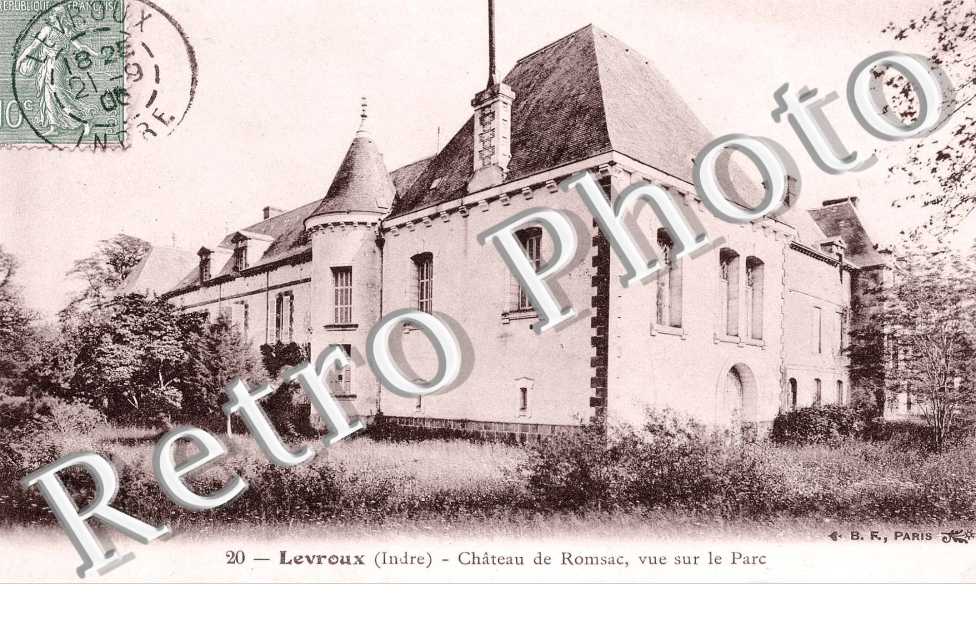 Château de Romsac - Vue sur le Parc