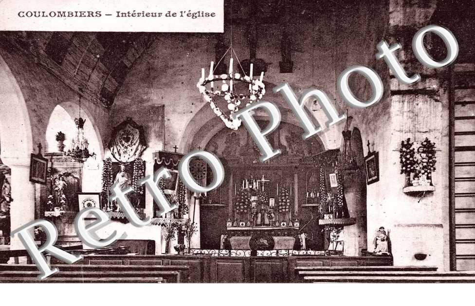 interieur de l'eglise