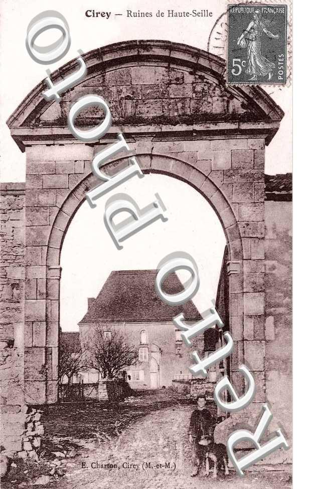 ruines de Haute Seille
