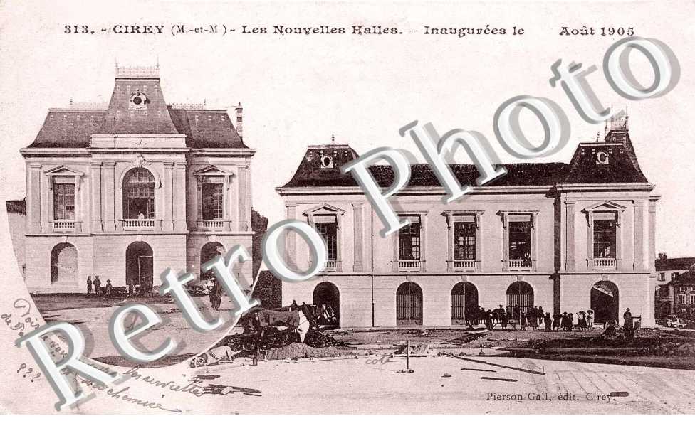 Les Nouvelles Halles. Inaugurees le Aout 1905