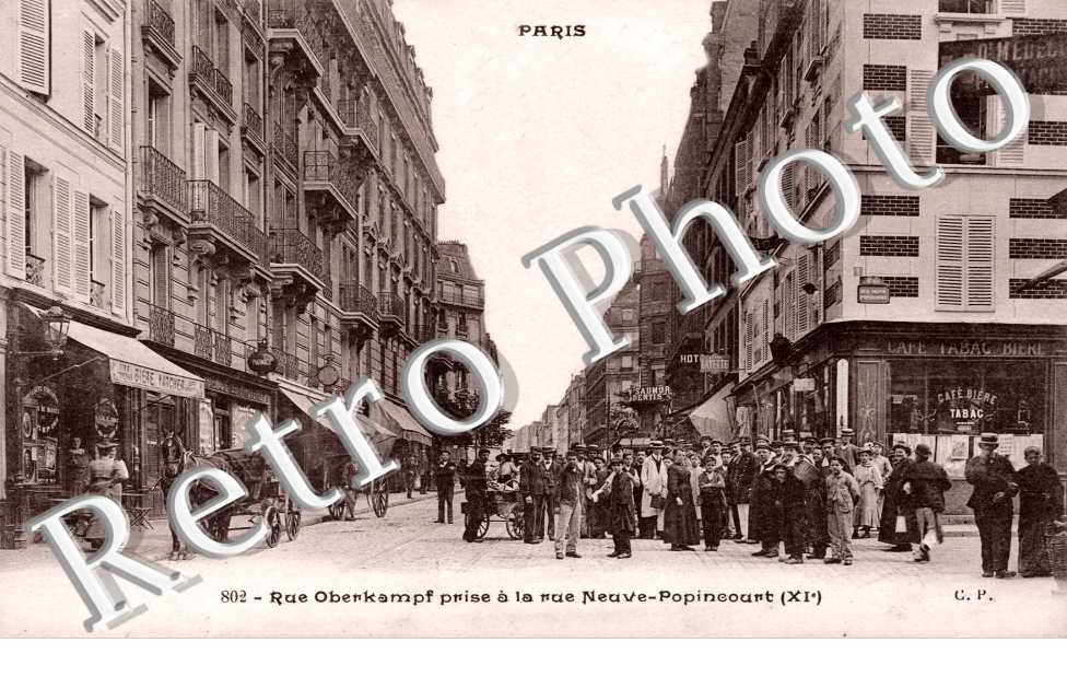 RUE OBERKAMPF prise à la rue Neuve-Popincourt