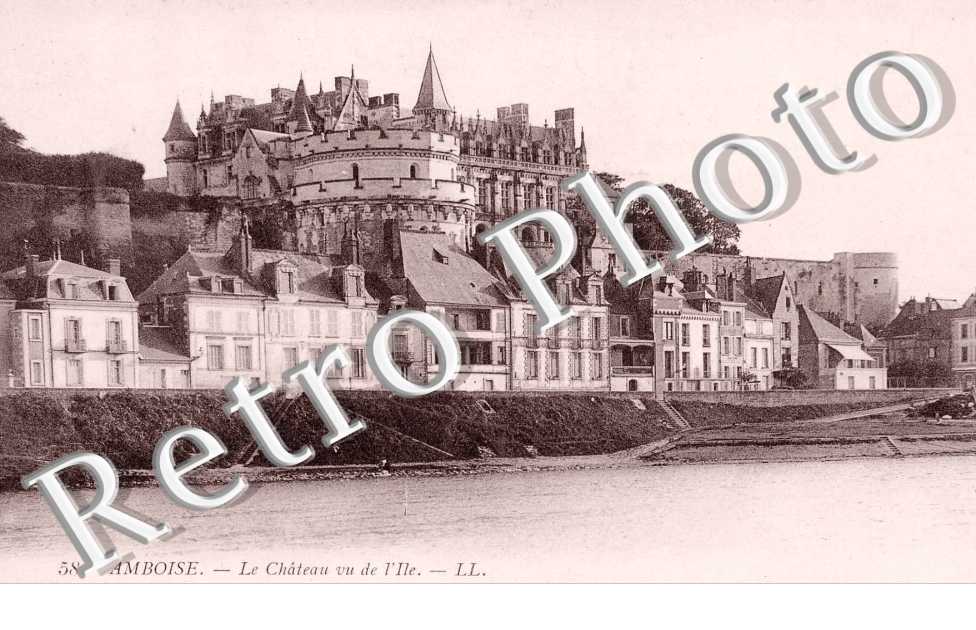 le Chateau vu de l'Ile