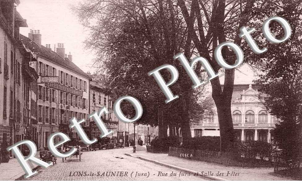 rue du Jura et salle des fetes