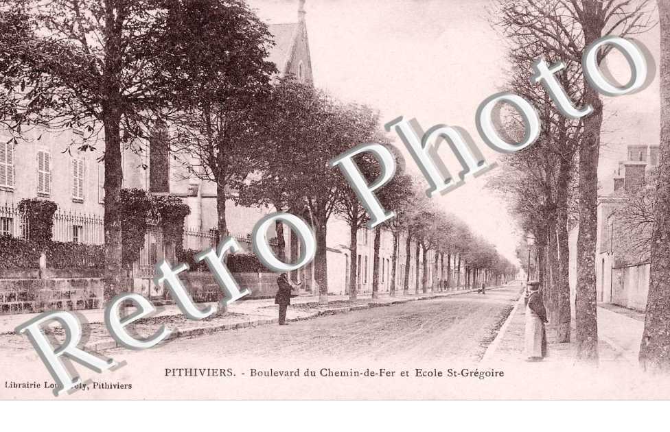 Boulevard du chemin de fer et ecole Saint Gregoire