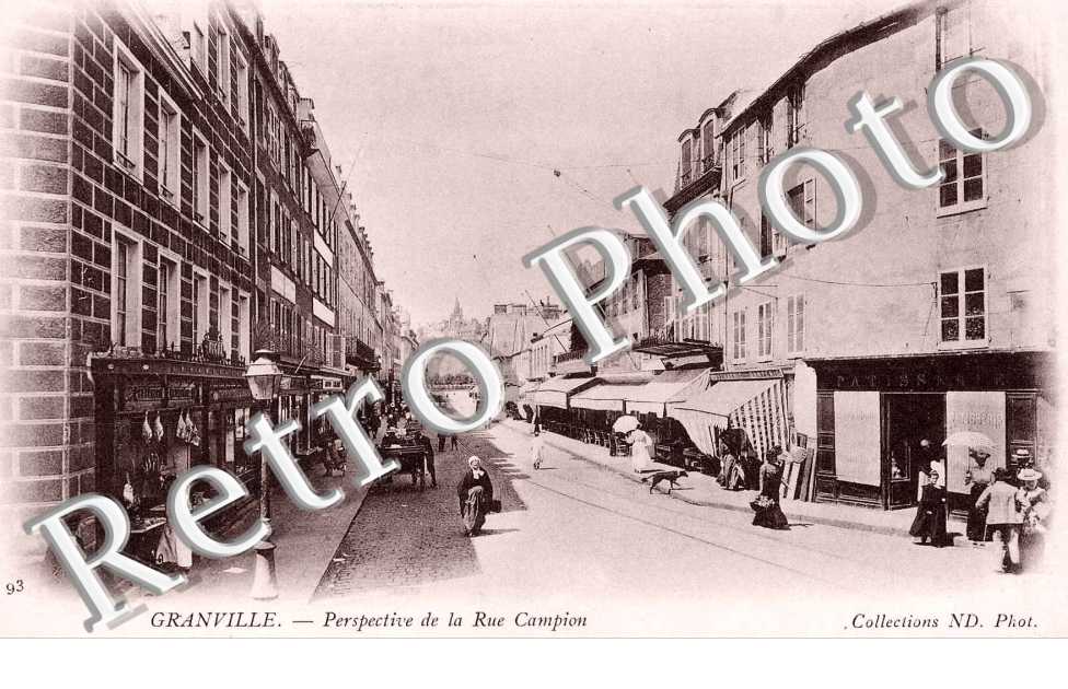 Perspective de la rue Campion