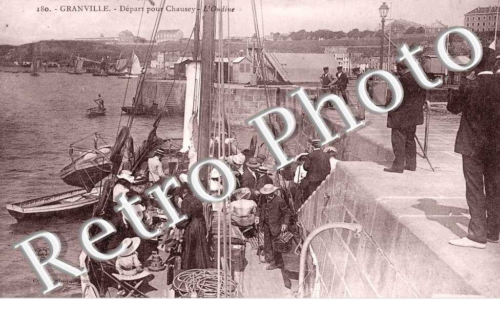 Depart pour Chausey, l'Ondine