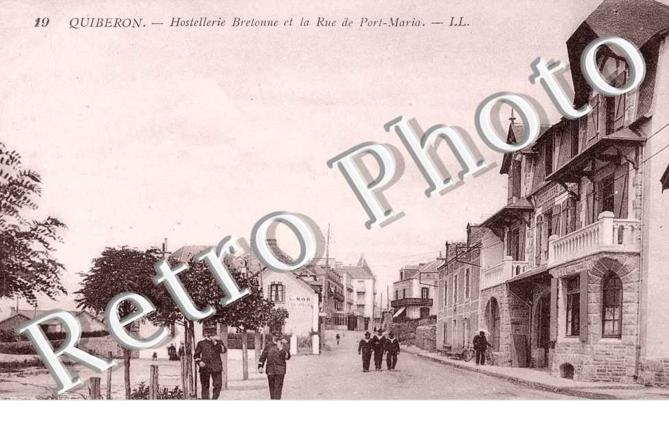 la rue de Port-Maria Hostellerie Bretonne