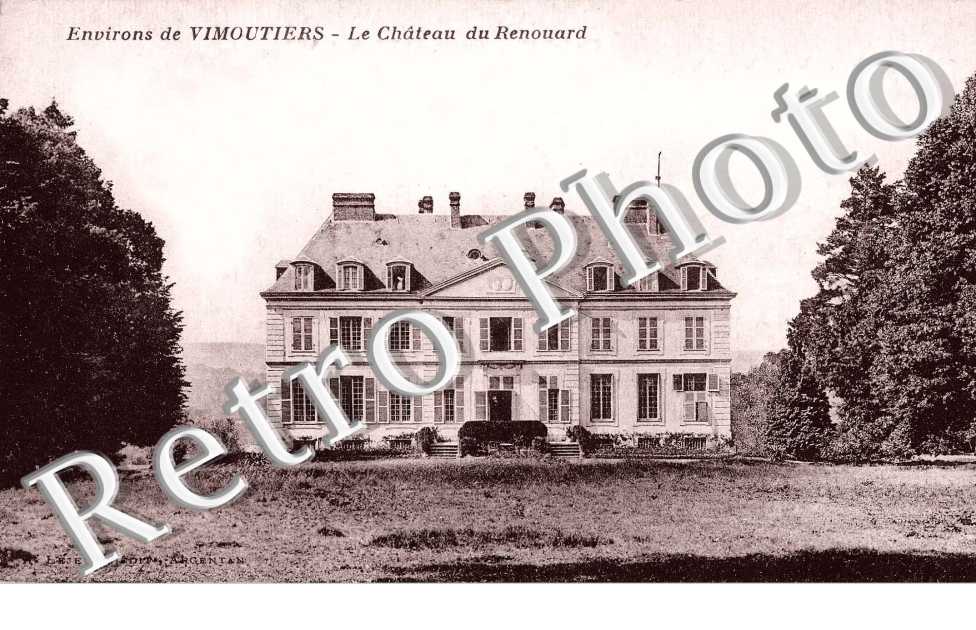 ENVIRONS DE VIMOUTIERS  LE CHATEAU DU RENOUARD
