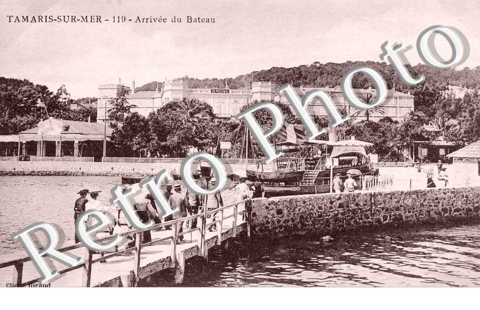 arrivee du bateau