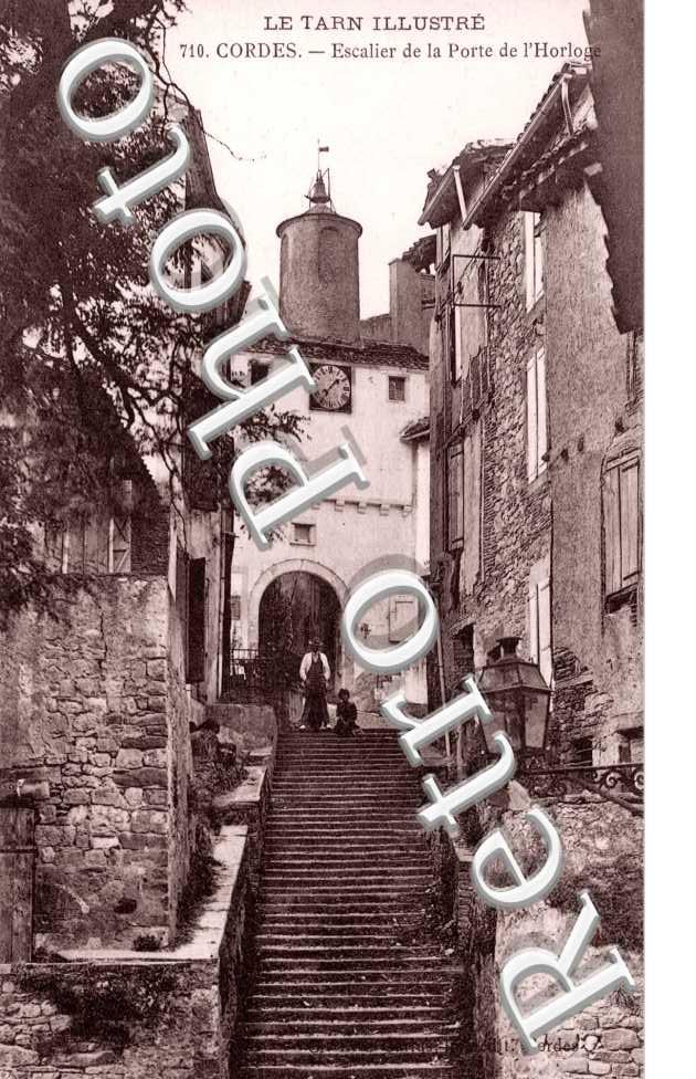 Escalier de la Porte de l'Horloge