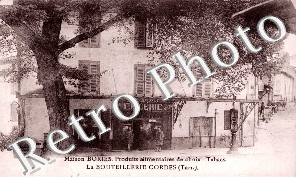 Maison BORIES. Produits alimentaire de choix- Tabacs. La Bouteillerie