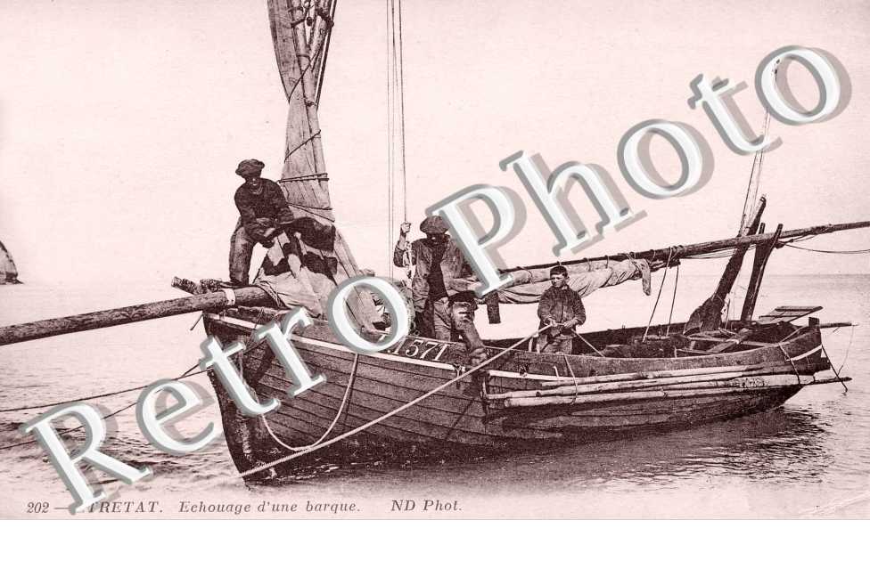 echouage d'une barque