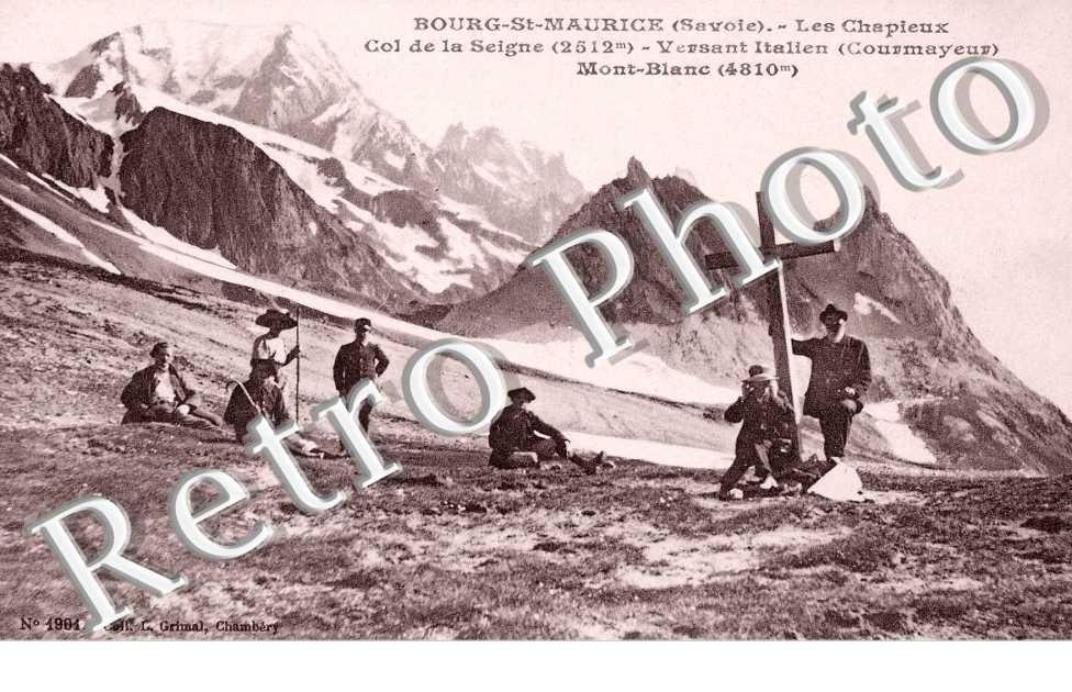 Les Chapieux - col de la seigne - versant italien - mont blanc (sport alipnisme)
