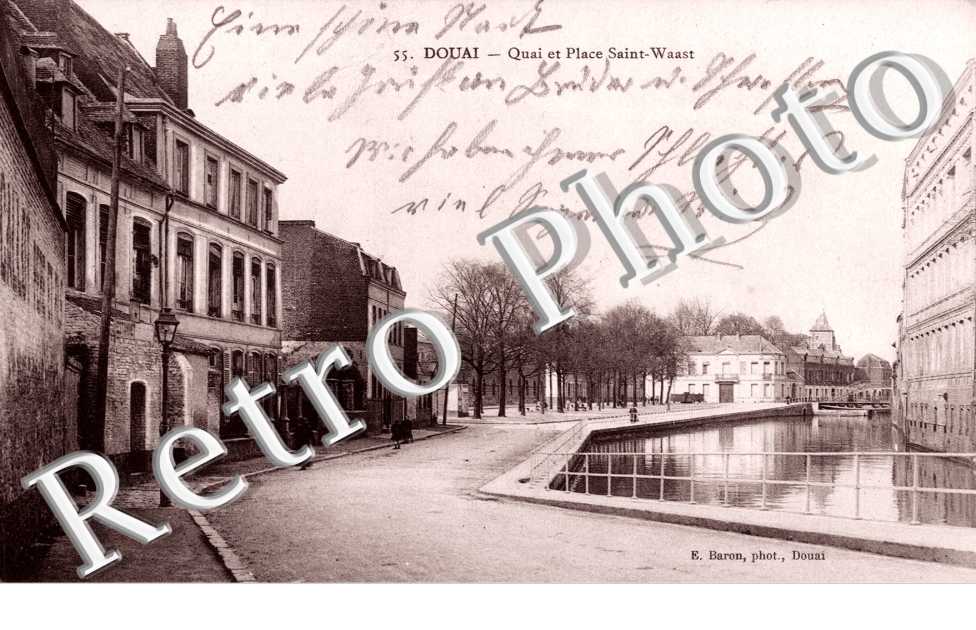 Quai et place Saint Waast