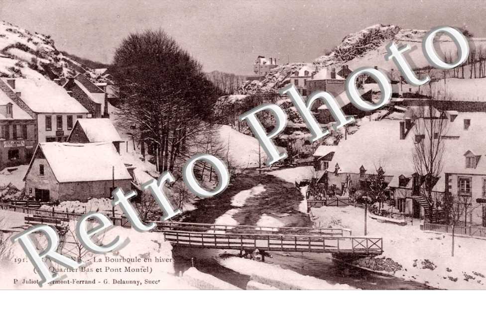 le quartier bas et pont Montel