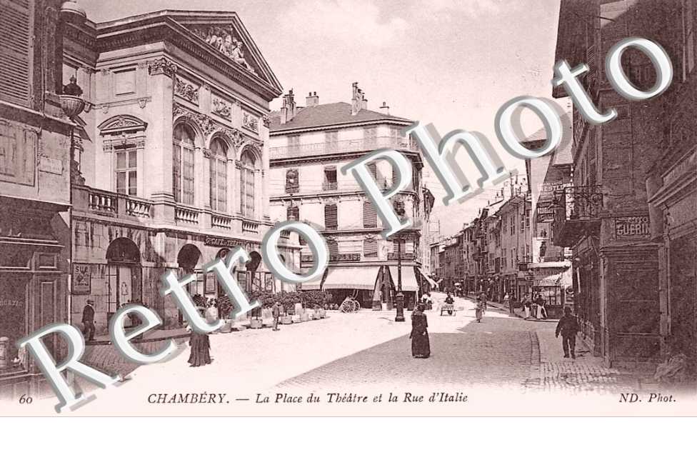 La Place du Theatre et la Rue d'Italie