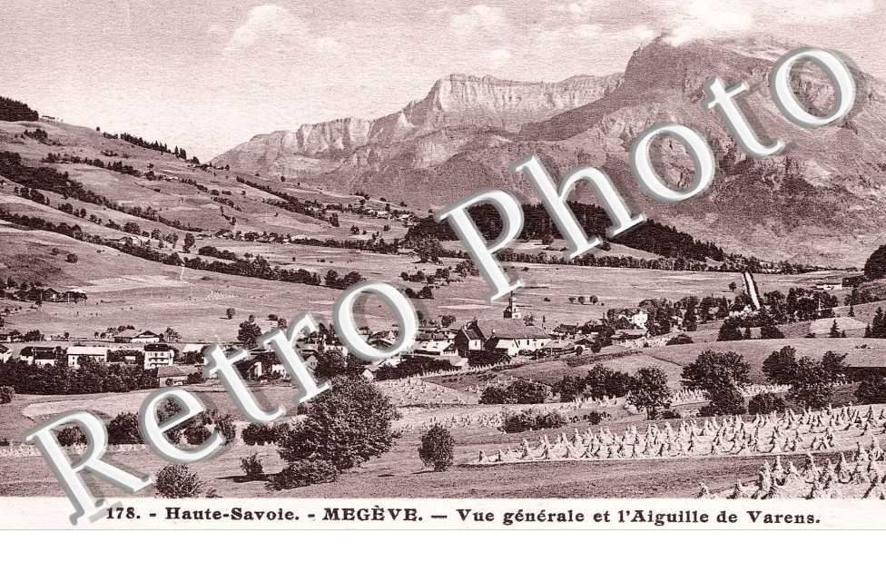 vue generale  et l'Aiguille de Varens