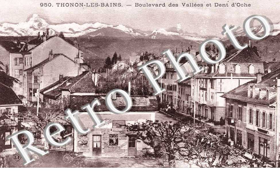 Boulevard des vallees et Dent d'Oche