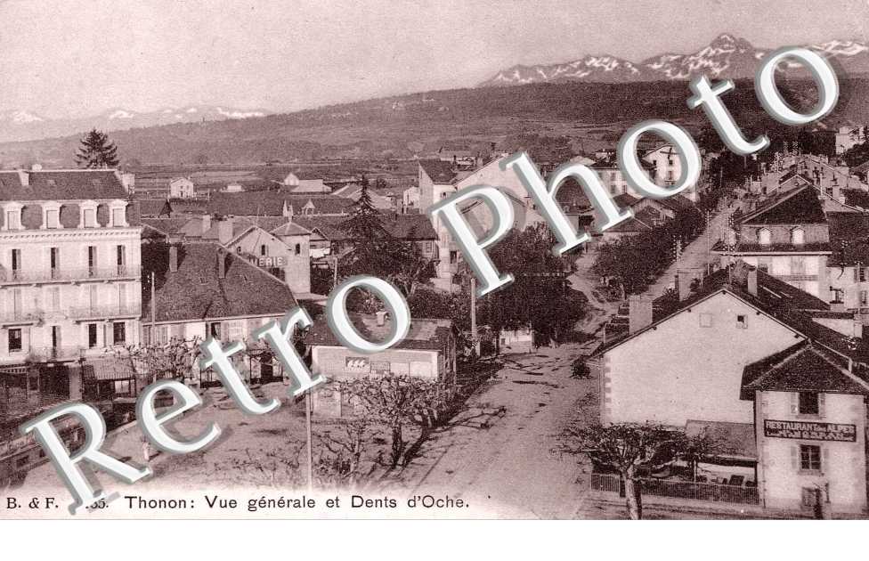 vue generale et DEnts d'Oche