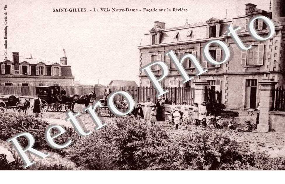 la villa notre dame - facade sur la riviere