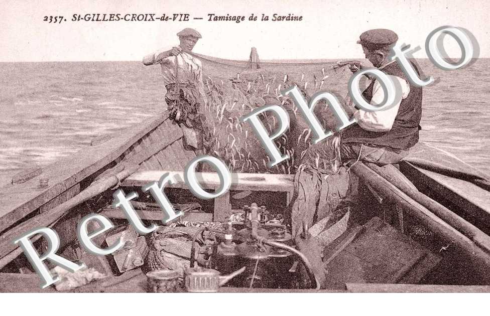 Tamisage de la sardine