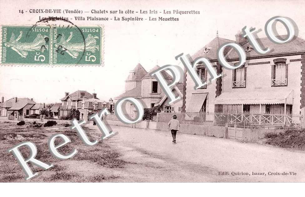 Chalets : Les Iris, les Paquerettes, les Violettes, Villa Plaisance, La Sapiniere, Les Mouettes
